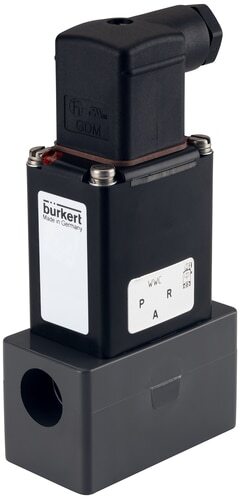Solenoid Valve G3/8'' NC PVC FFKM 0-1bar/15psi 24VDC Vacuum 0121 20005497