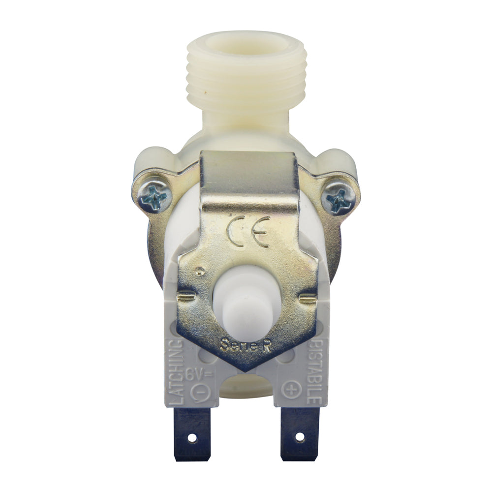 Electrovanne RPE 1/2'' Mâle/Mâle Nylon NBR 0.2-10bar 6Vdc Latching