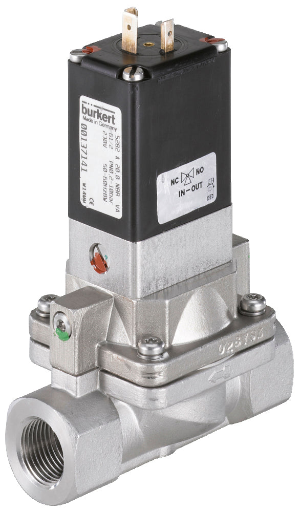 Electrovanne 1'' NPT en acier inoxydable 120VAC 5282 460644
