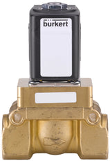 Électrovanne G1'' NF Laiton PTFE 1-25bar/15-363psi 24VDC Oxygène Sans Graisse/Huile 5404 210892