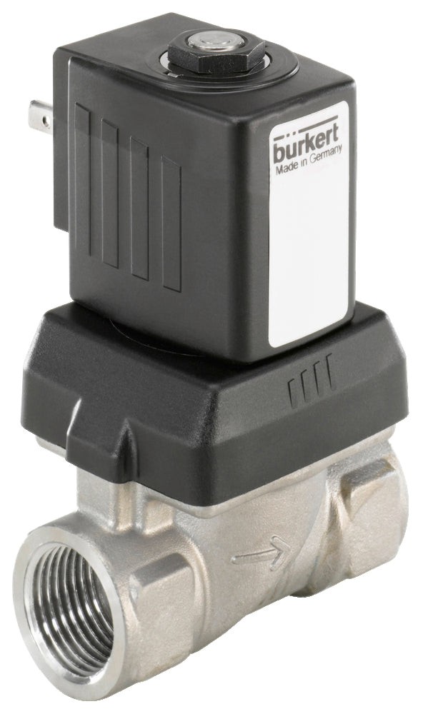 G1/2'' Stainless Steel 24VUC Fat/Oil Free Solenoid Valve 6213 229493