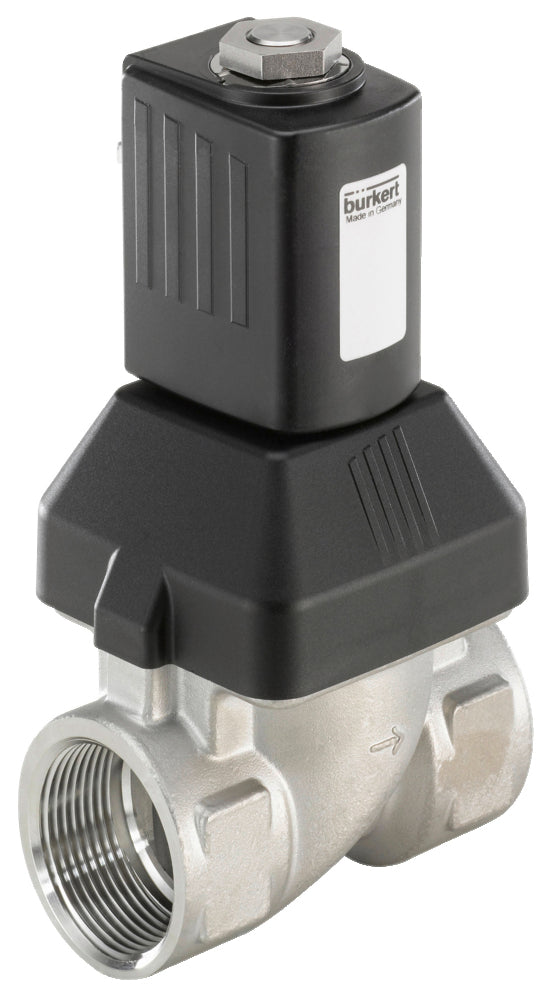 Solenoid Valve G1'' NC Stainless Steel FKM 0-10bar/145psi 24VAC/DC 6213 253730