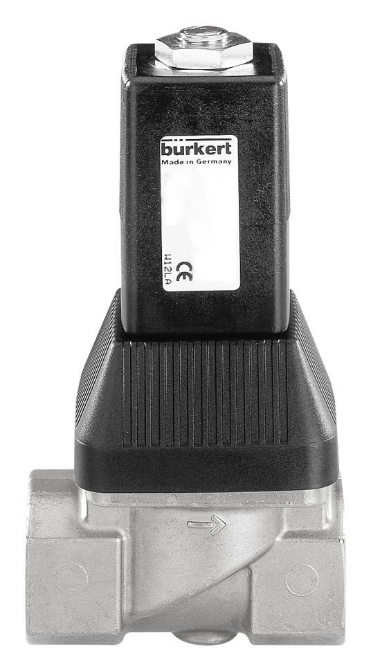 Électrovanne G1/2'' NC Acier Inoxydable FKM 0.5-10bar/7-145psi 24VDC Oxygène Sans Graisse/Huile 6223 314593