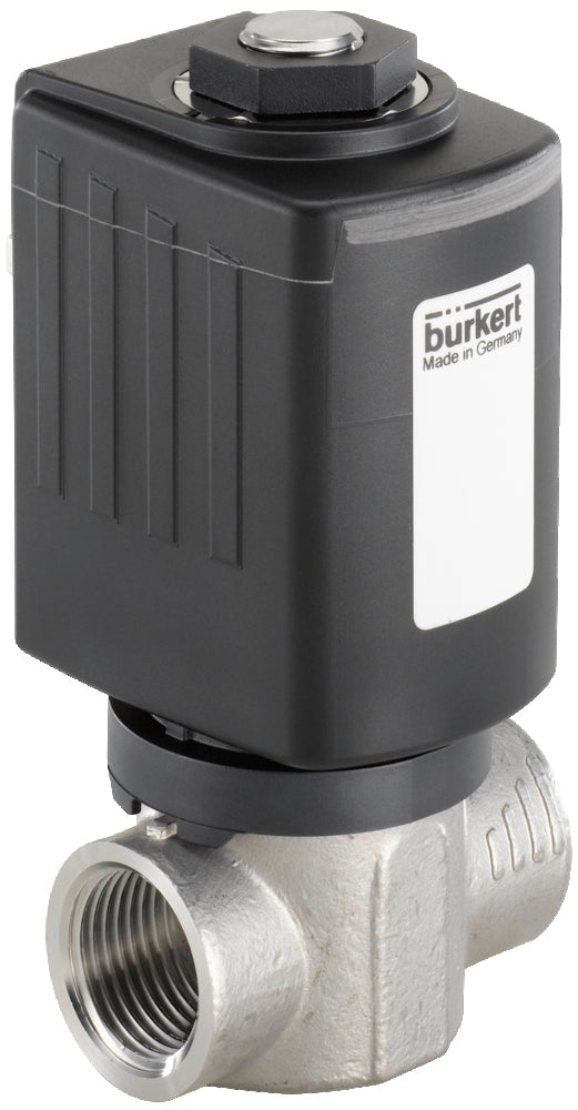 Électrovanne G3/8'' NC Acier Inoxydable FKM 0-16bar/232psi 24VDC 6240 230715