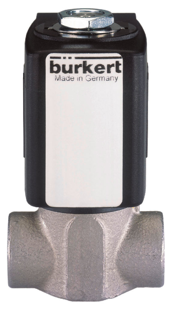 Solenoid Valve NPT 1/2'' NO Stainless steel PCTFE 1-200bar/15-2901psi 240VAC ATEX 6240 383899