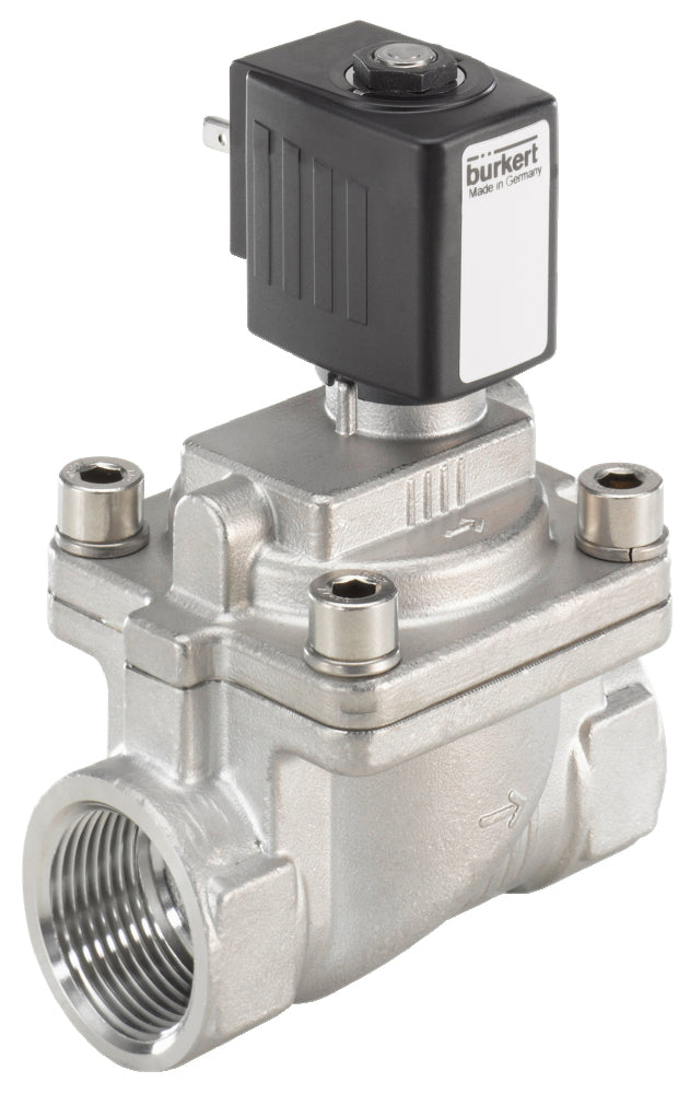 Solenoid Valve G1'' NC Stainless Steel EPDM 0.2-16bar/3-232psi 24VDC 6281 222016