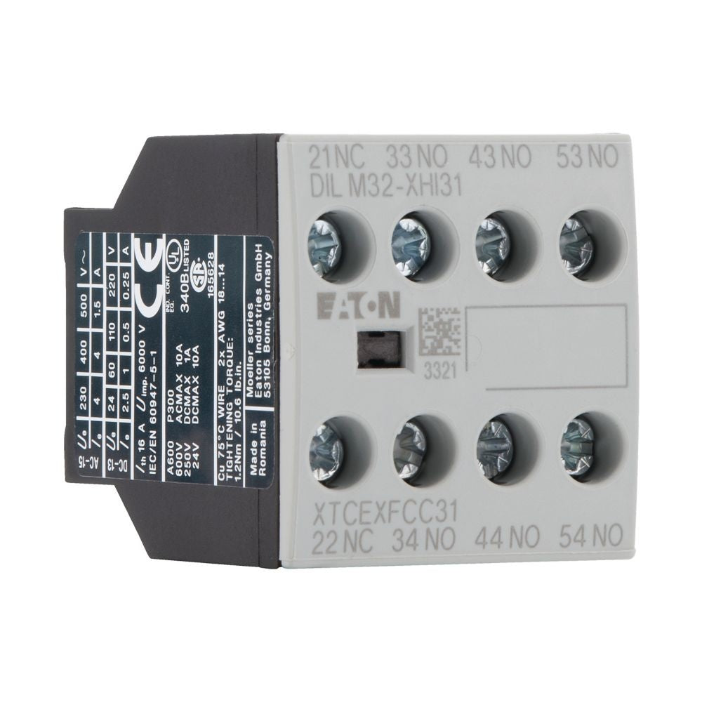 EATON INDUSTRIES Auxiliary Contact Block - 106112