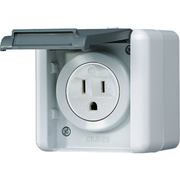 Jung WG800 Wall Outlet Box (WCD Switchgear) - 821-15USW