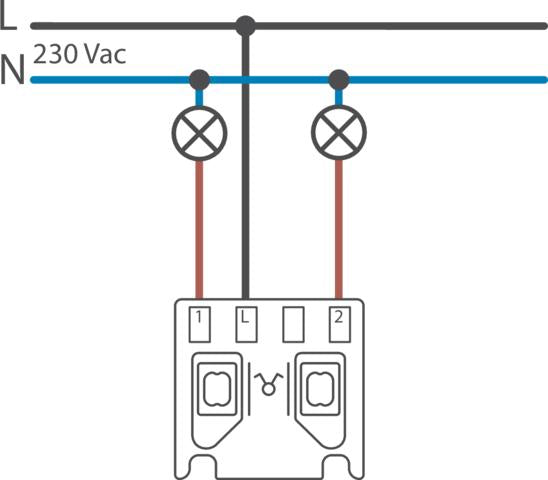 Niko Original Installation Switch - 101-81515