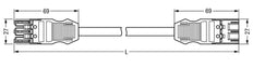 Wago Winsta Midi Patch Cord Adjustable Building Installation - 771-9993/016-102