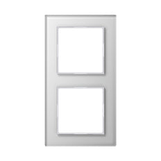 Jung A CREATION Cover Frame Switchgear - AC582GLWW