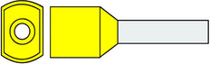 Klemko KL-D Wire End Sleeve - 727550 [100 Pieces]