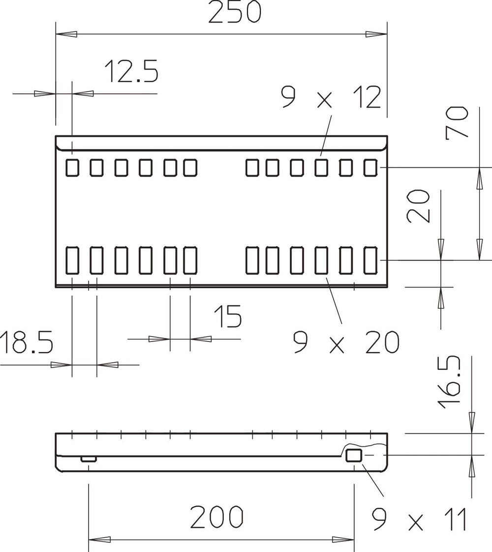OBO LG Connector Cable Support System - 6216545