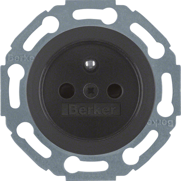 Hager Berker 1930/Glass Wall Outlet (WCD Switchgear) - 67687901
