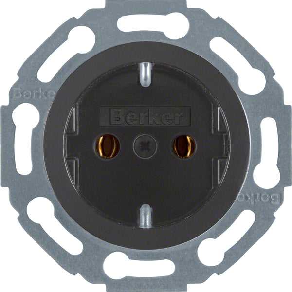 Hager Berker 1930/Glass Wall Outlet (WCD Switchgear) - 474521