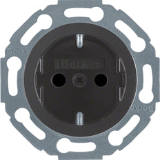 Hager Berker 1930/Glass Wall Outlet (WCD Switchgear) - 475501