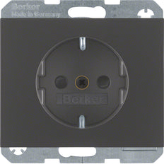 Hager Berker K.1/K.5 Wall Outlet (WCD Switchgear) - 47357006