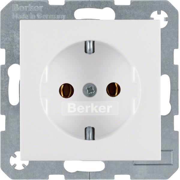 Hager Berker S.1/B.3/B.7 Wall Outlet (WCD Switchgear) - 47431909