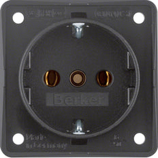 Hager Berker Integro Wall Outlet (WCD Switchgear) - 941852505