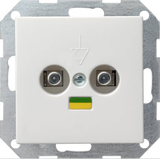 Gira System 55 Potential Equalization Socket Outlet - 040503