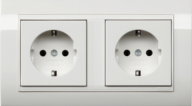 Gira Standard 55 Wall Socket Outlet (WCD Switchgear) - 0756023