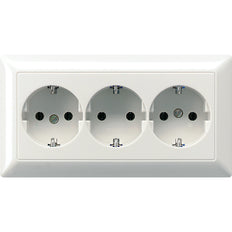 Jung AS500 Wall Outlet Box (WCD Switchgear) - AS523WW