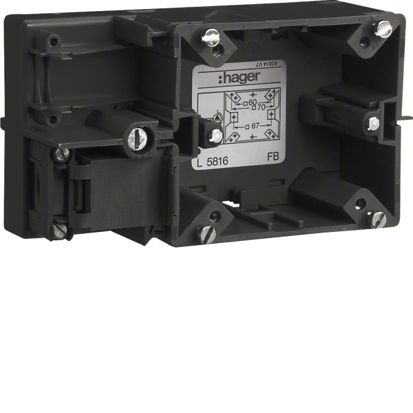 Hager Tehalit Mounting Box Wall channel - L5816