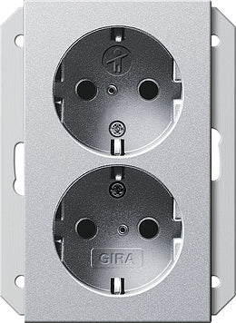 Gira System 55 Wall Socket Outlet (WCD Switchgear) - 273526