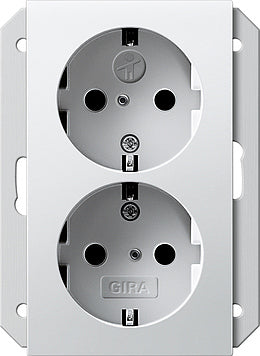 Gira System 55 Wall Socket Outlet (WCD Switchgear) - 273503