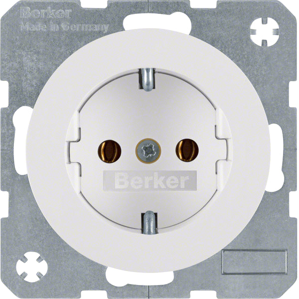 Hager Berker R.1/R.3 Wall Socket Outlet (WCD Switchgear) - 47432089