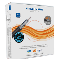 Hirschmann Multimedia KOKA Coaxial Cable - 298799102 [100 Meters]