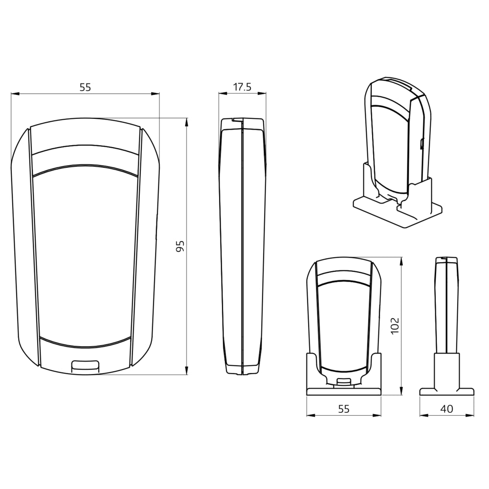 BEG Luxomat Accessories Motion Sensor - 93067
