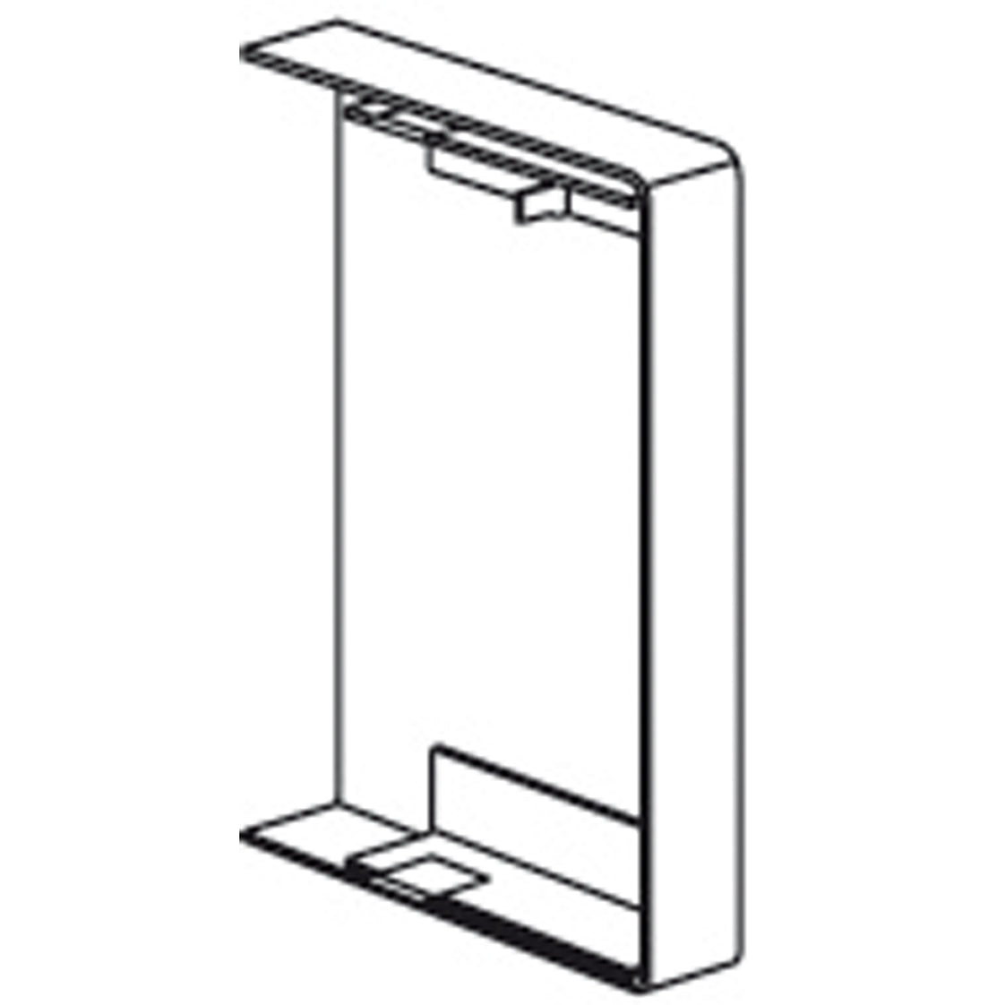 Stago WG 3000 End bulkhead Wall channel/ Column - INS5551803