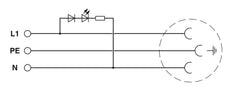 Phoenix Contact Wall Outlet Modular - 0804027