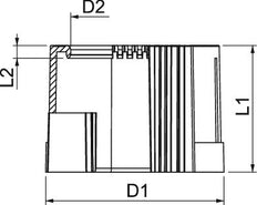 OBO Tulle Installation Pipe - 2044513 [50 Pieces]
