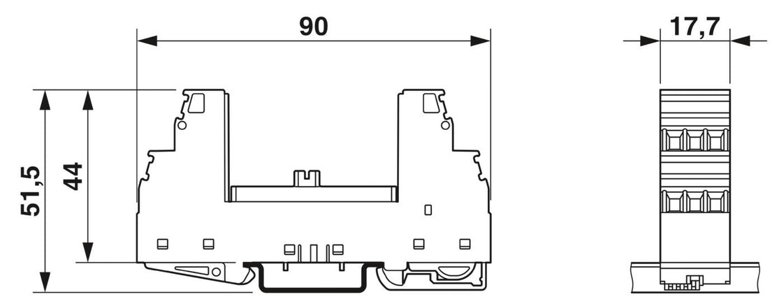 Phoenix Contact PT Basic Element For Overvoltage Cut-Off valve - 2839208