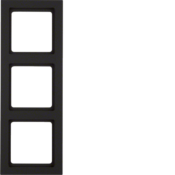 Hager Berker Q.3 Cover Frame Switchgear - 10136096