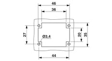 Phoenix Contact HC Contact Block For rectangular Connector - 1407728