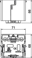 Rehau by OBO SIGNA Mounting Box Wall channel - 6133577