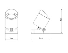 Opple Spot Projector Downlight/Spotlight/Floodlight - 709000027000