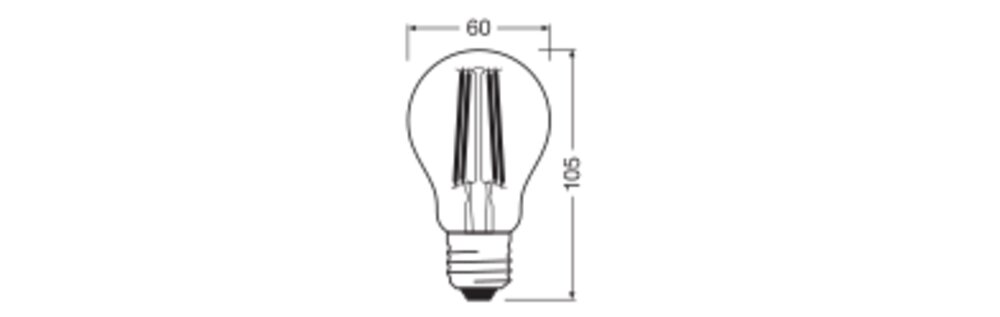 Osram Vintage 1906 LED bulb - 4058075293359