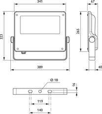 Philips Coreline Downlight/spotlight/floodlight - 45588000