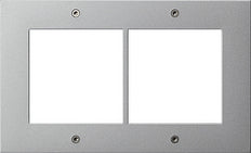 Gira Design 2V Door Station TX44 Aluminum - 850265
