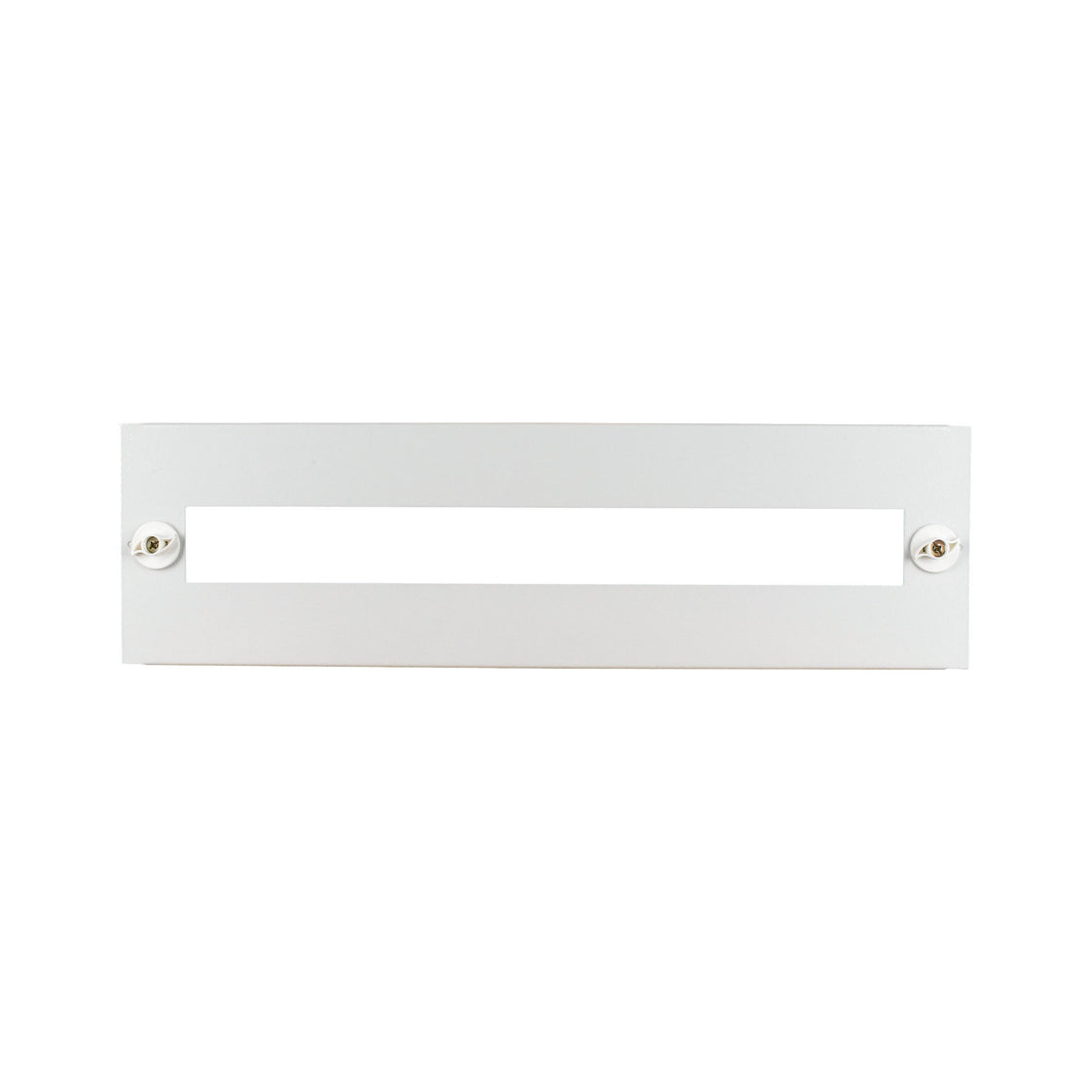 Eaton Front Plate Steel 45mm Cutout 200x1000mm White - 293537