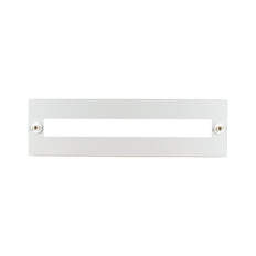 Eaton Front Plate 150x1200mm With 45mm Device Cutout White - 293545