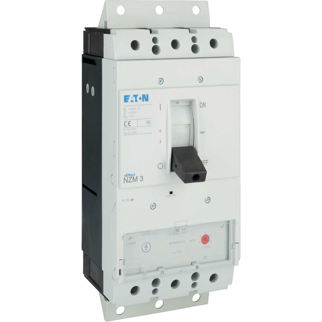 Eaton NZM3 3P 500A 150kA Circuit Breaker For Withdrawable Unit - 168919