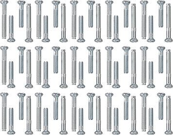 Gira 30x 2 Pieces Screw Set For Coax Antenna System 55 - 818200
