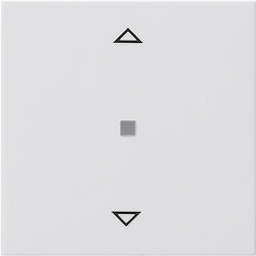 Gira eNet Wireless Blind Control Button System 55 Pure White - 822103