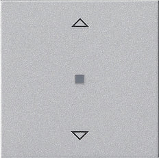 Gira ENet System 55 Blind Control Button Aluminum - 822126