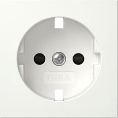 Gira Schuko Socket Child Safety System 55 White - 492127